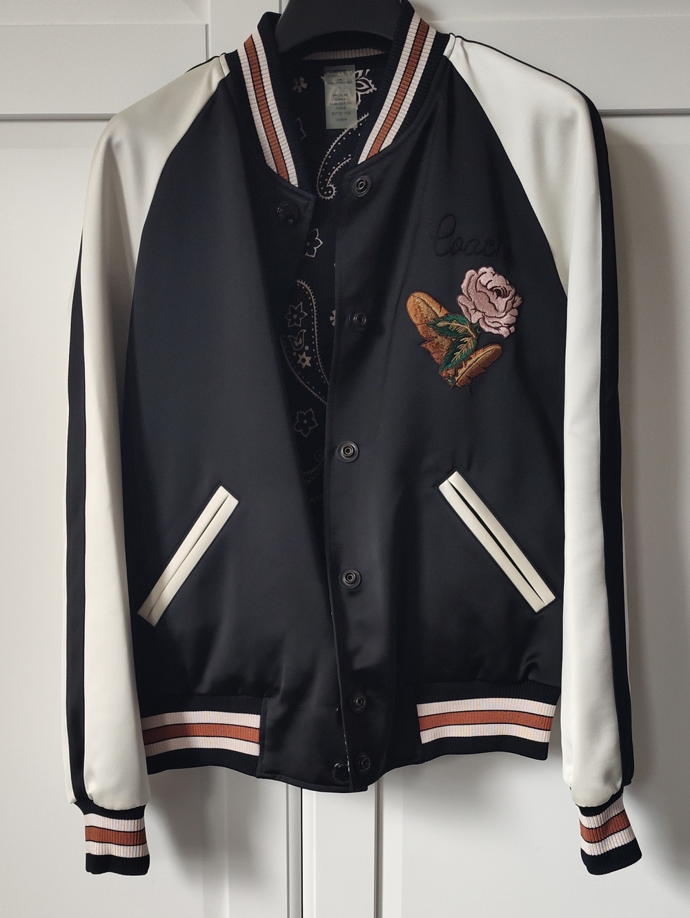 *RARE* COACH Reversible Varsity Jacket